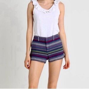 Gap colorful Woven city summer short size 8